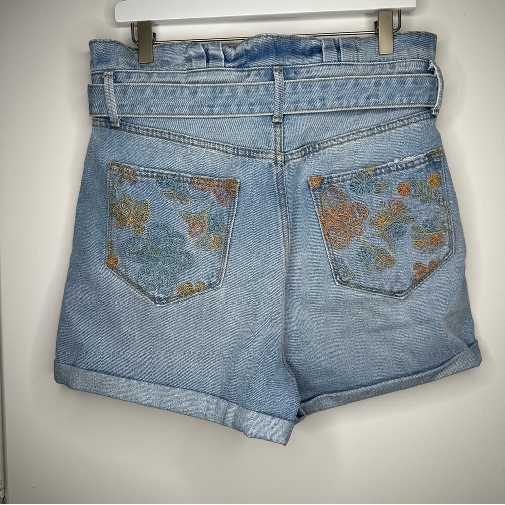 Driftwood Paperbag Denim Shorts Size 29 NWT - Picture 4 of 10